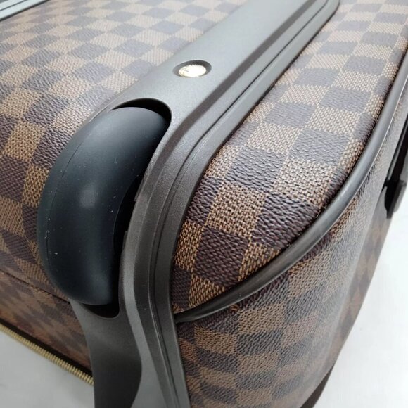 100% Authentic Louis Vuitton Pegase55 Brown Damier Travel Bag - Picture 6 of 9
